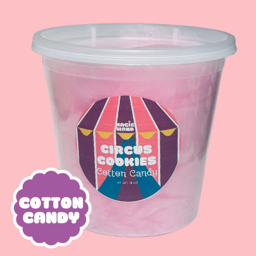 CIRCUS COOKIES - FROSTED ANIMAL CRACKERS COTTON CANDY