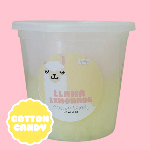 LLAMA LEMONADE - STRAWBERRY LEMONADE COTTON CANDY