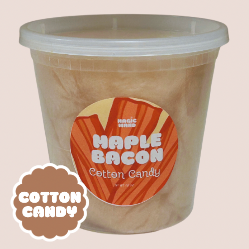 MAPLE BACON COTTON CANDY