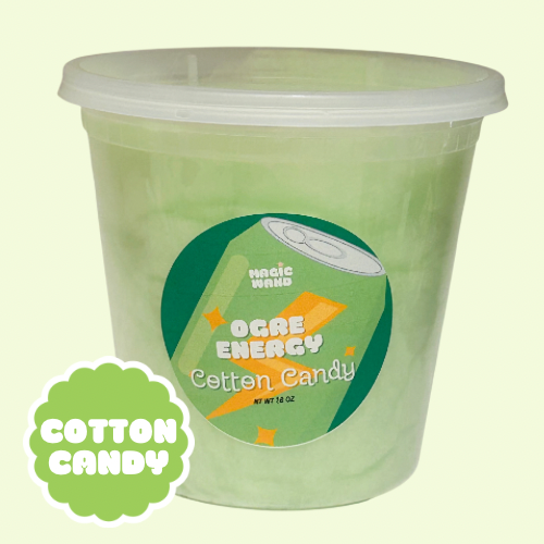 OGRE ENERGY - GREEN ENERGY DRINK COTTON CANDY