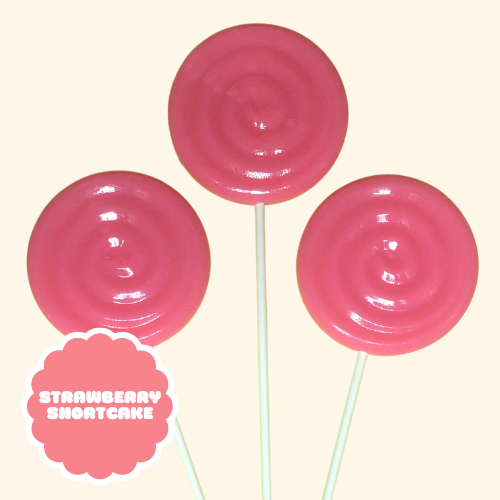 STRAWBERRY SHORTCAKE JUMBO LOLLIPOP