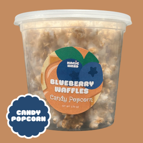 BLUEBERRY WAFFLES CANDY POPCORN