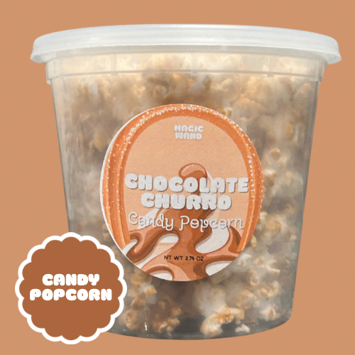 CHOCOLATE CHURRO CANDY POPCORN