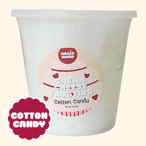 CREAM CHEESE FROSTING COTTON CANDY