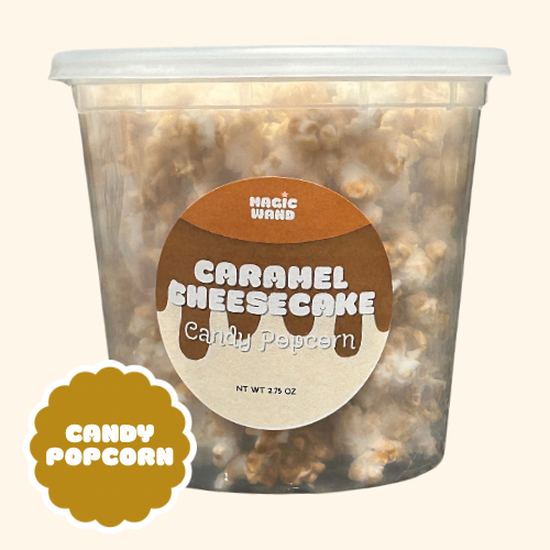 CARAMEL CHEESECAKE CANDY POPCORN