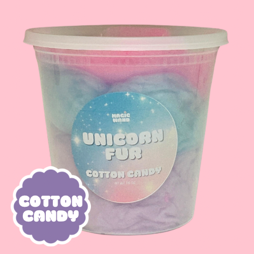 UNICORN FUR - BUBBLEGUM COTTON CANDY