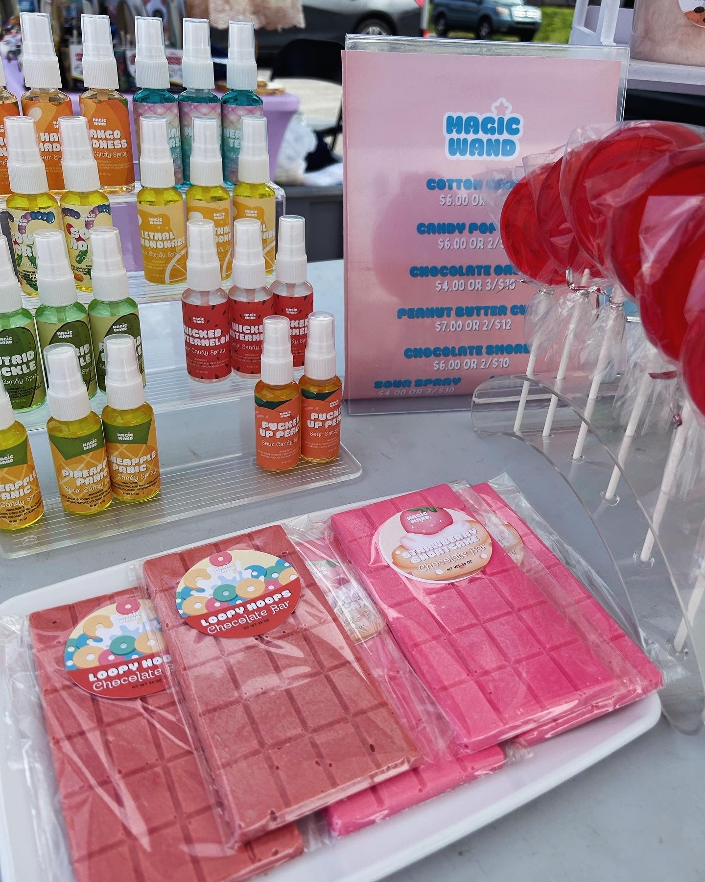 STRAWBERRY SHORTCAKE JUMBO CHOCOLATE BAR