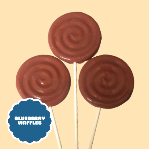 BLUEBERRY WAFFLE JUMBO LOLLIPOP