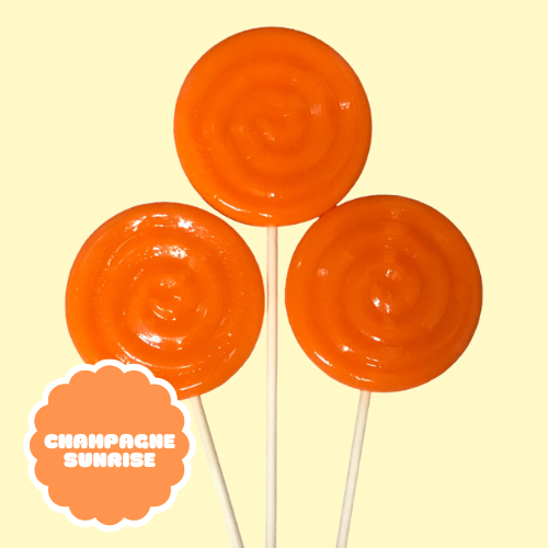 CHAMPAGNE SUNRISE JUMBO LOLLIPOP