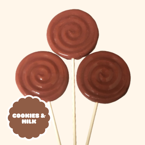 COOKIES & MILK JUMBO LOLLIPOP