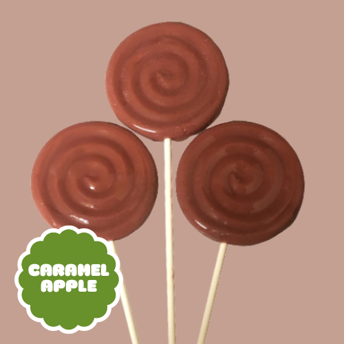 CARAMEL APPLE JUMBO LOLLIPOP