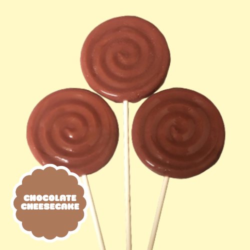CHOCOLATE CHEESECAKE JUMBO LOLLIPOP