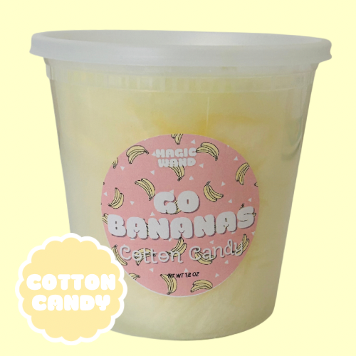 GO BANANAS COTTON CANDY