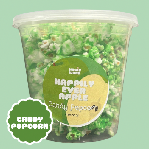 HAPPILY EVER APPLE - GREEN APPLE CANDY POPCORN