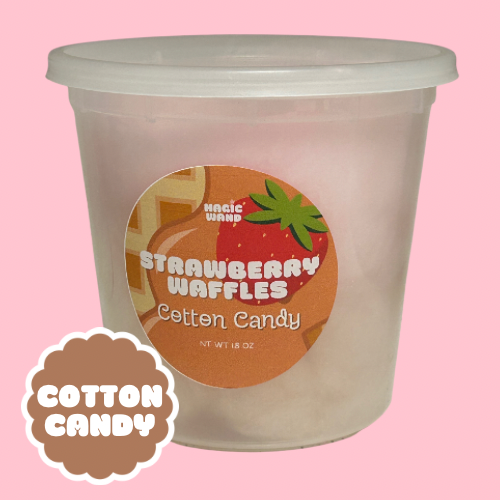 STRAWBERRY WAFFLES COTTON CANDY