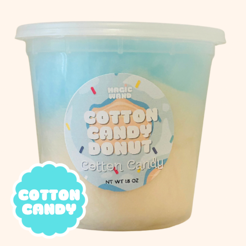COTTON CANDY DONUT COTTON CANDY