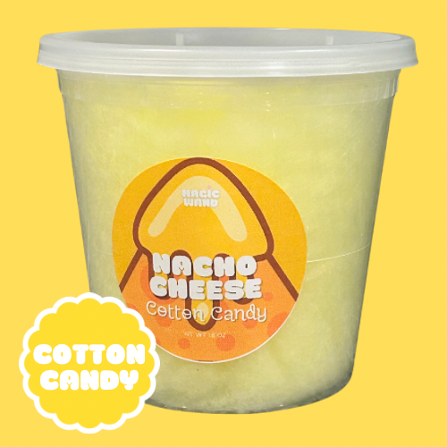 NACHO CHEESE - CHEDDAR & JALAPENO COTTON CANDY