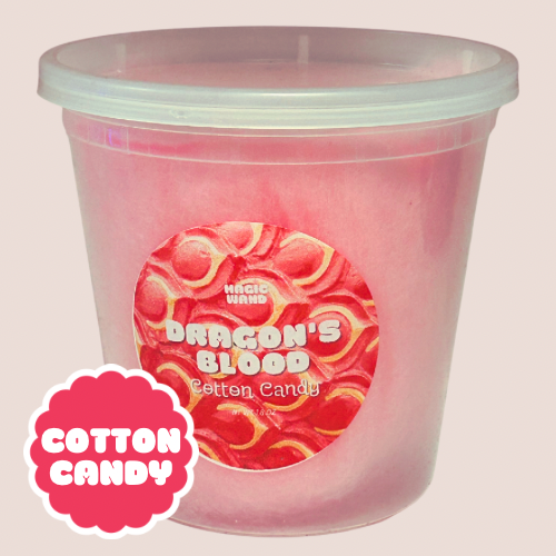 DRAGON'S BLOOD - HOT CINNAMON COTTON CANDY