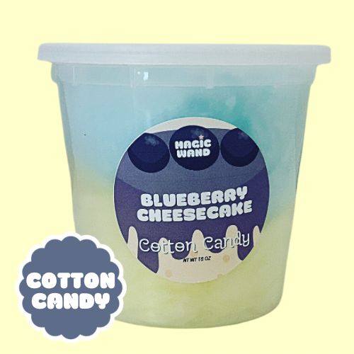 BLUEBERRY CHEESECAKE COTTON CANDY