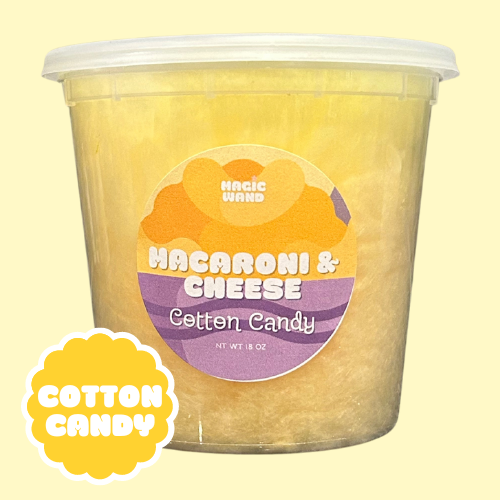 MACARONI & CHEESE COTTON CANDY