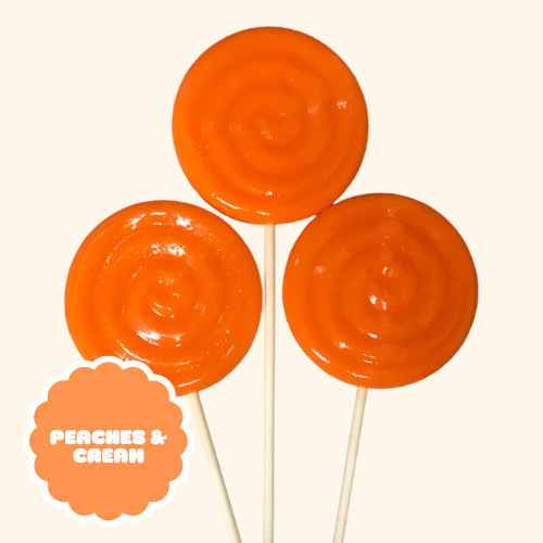 PEACHES & CREAM JUMBO LOLLIPOP