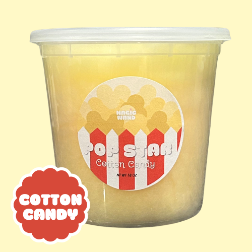 POP STAR - BUTTERY POPCORN COTTON CANDY