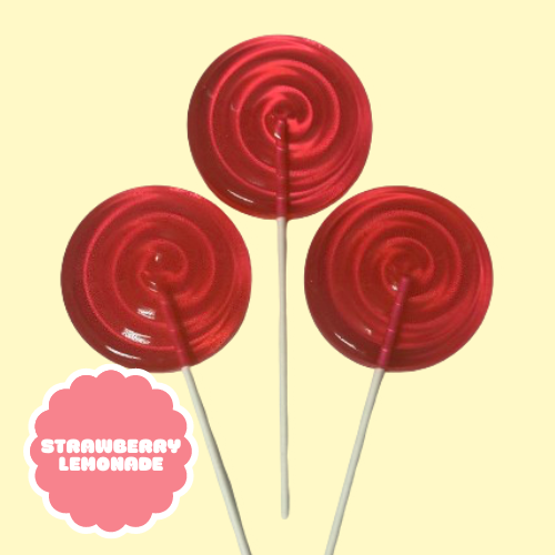 STRAWBERRY LEMONADE JUMBO LOLLIPOP