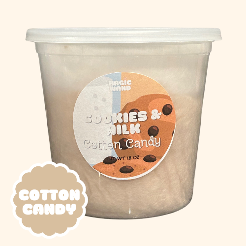 COOKIES & MILK COTTON CANDY
