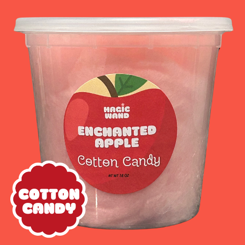 ENCHANTED APPLE COTTON CANDY