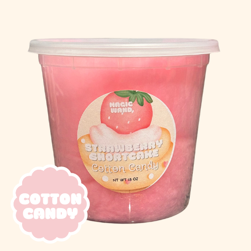 STRAWBERRY SHORTCAKE COTTON CANDY
